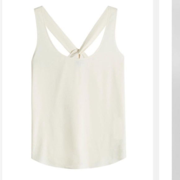 New With Tags Theory Rosina Crepe Bintilra Top. Balletcore Sz Medium - Picture 4 of 7